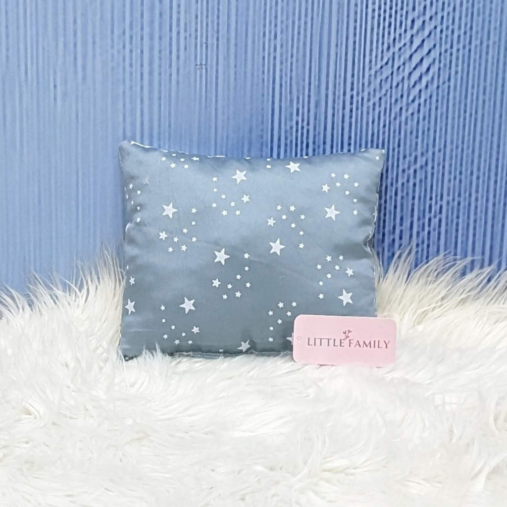 Starry Dreams Baby Bedding Set - 8 Pieces (Blue Gray) | Large