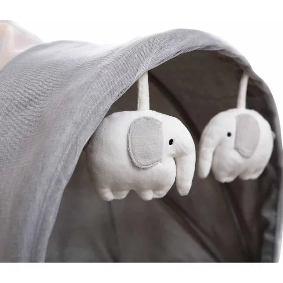 Mastela 4-in-1 Baby Cradle Swing with Adjustable Backrest & Mosquito Net