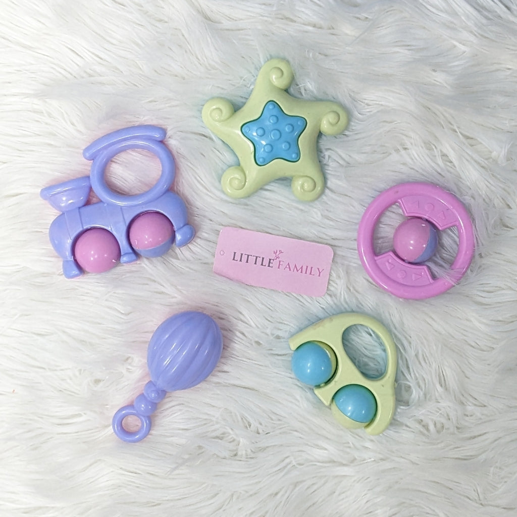 Baby 5 PC'S Rattle Toys Set