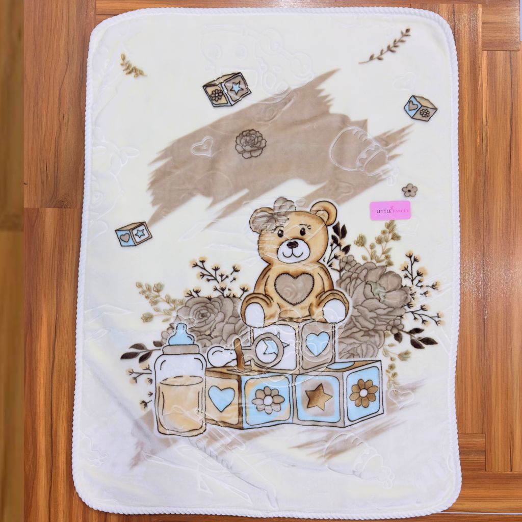 Premium Baby Blanket | "Teddy Bear" Edition – Brown