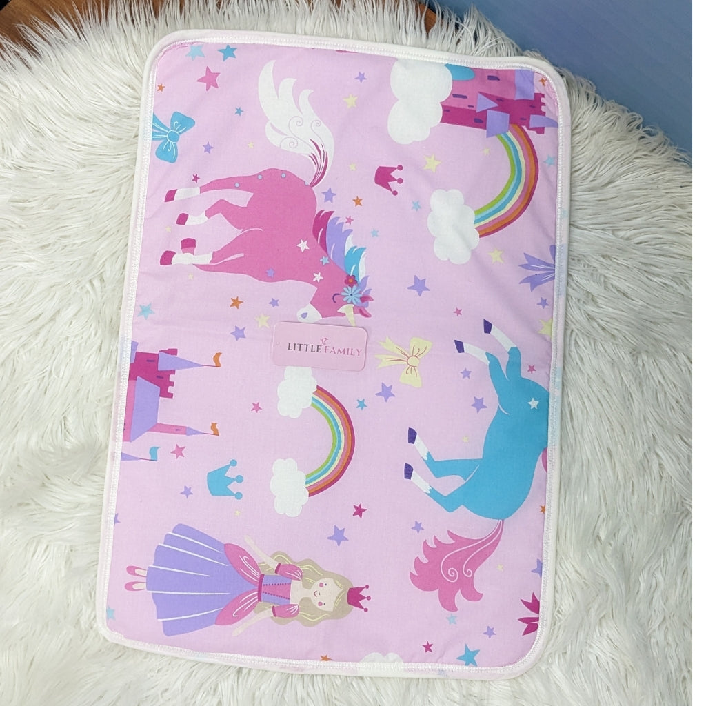 Premium Waterproof Large Baby Diaper Changing Sheet – Unicorn