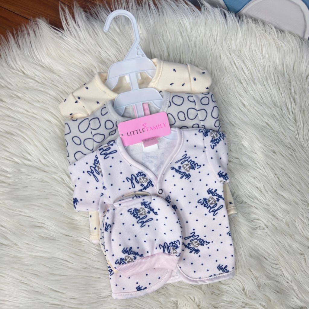 Premium 3-Piece Fleece Outfit Set – Pack of 3