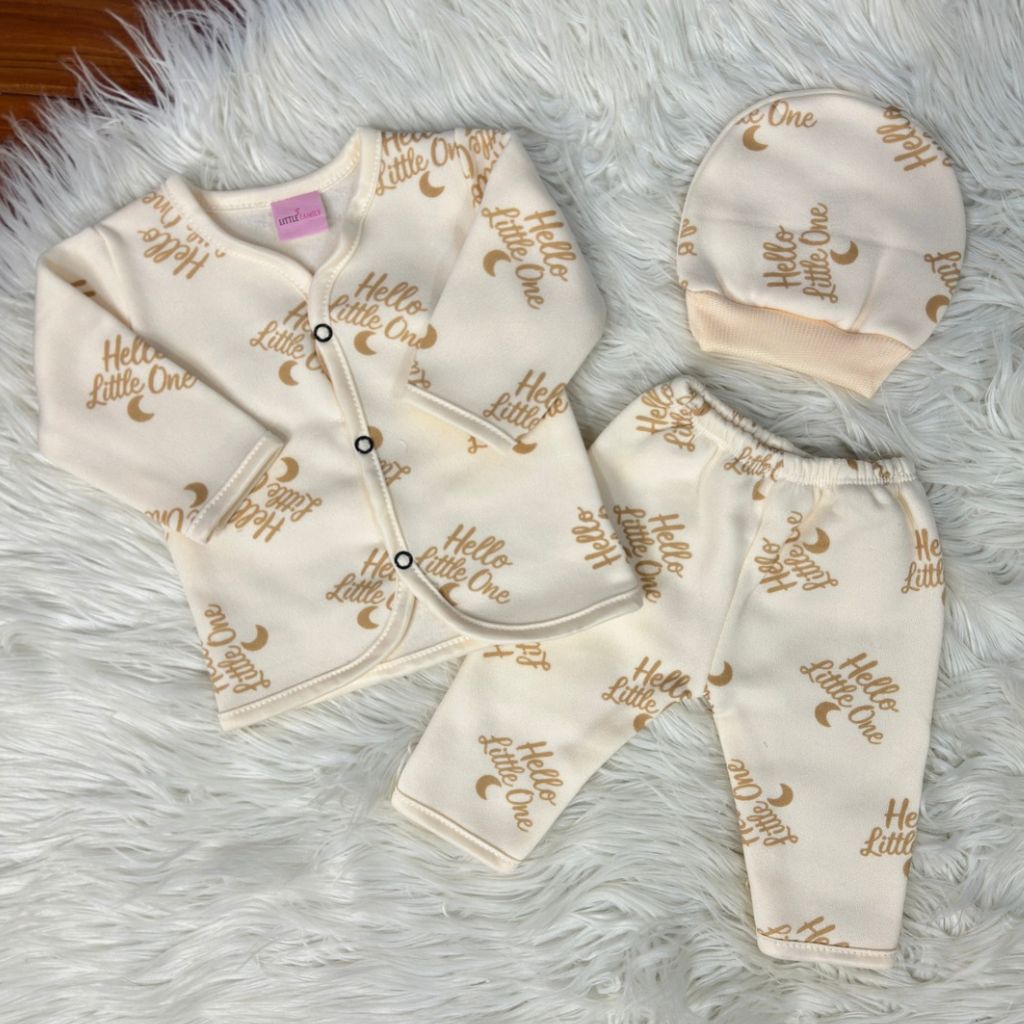 Premium 3-Piece Fleece Outfit Set – Pack of 3