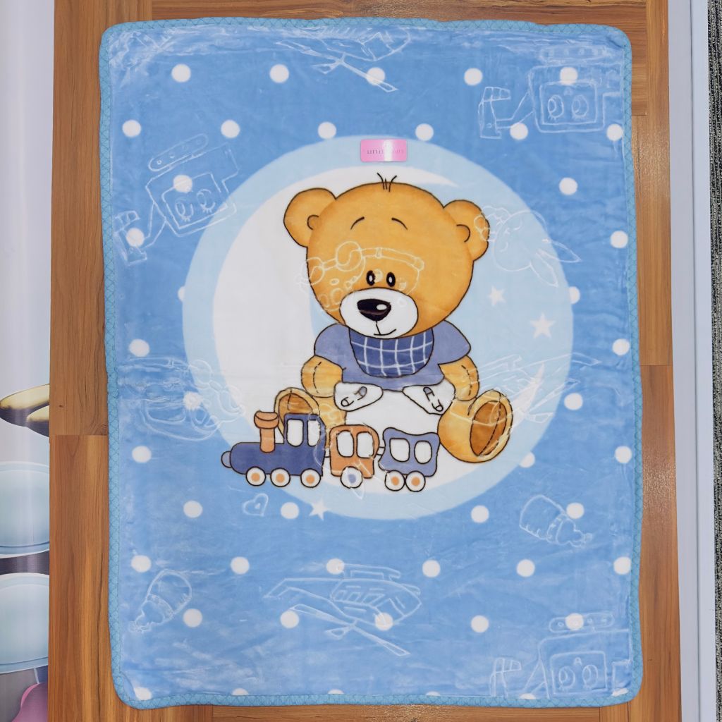 Premium Baby Soft Blanket – Baby Bear