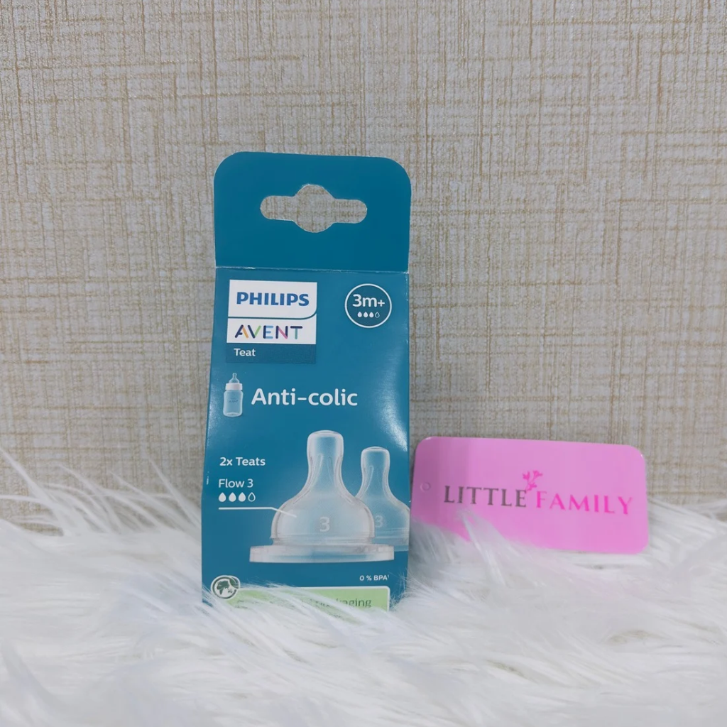 Philips Avent Anti-Colic Bottle Teats – 2 Pack