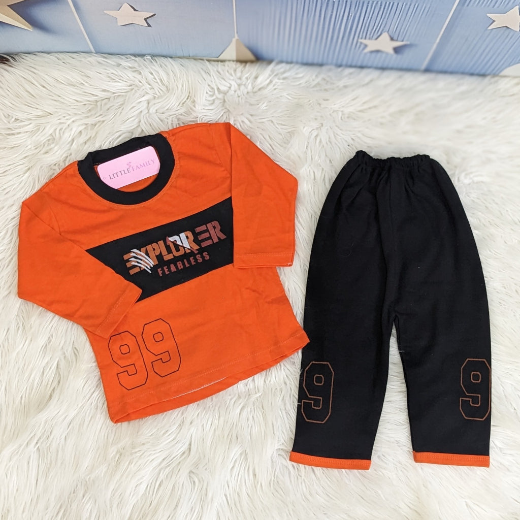 Premium Baby 2-Piece Explorer Outfit Set