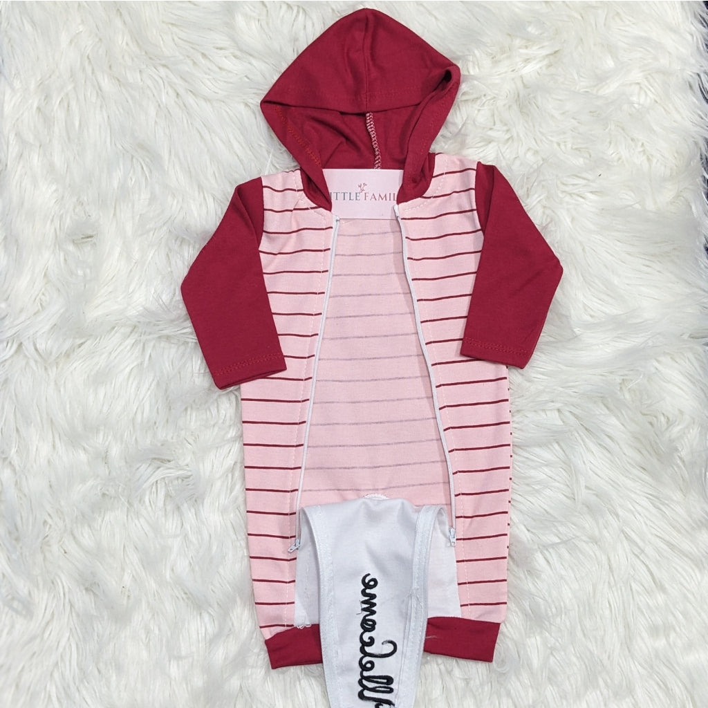 Premium Hooded Baby Romper | Pack of 3 (Set 3)