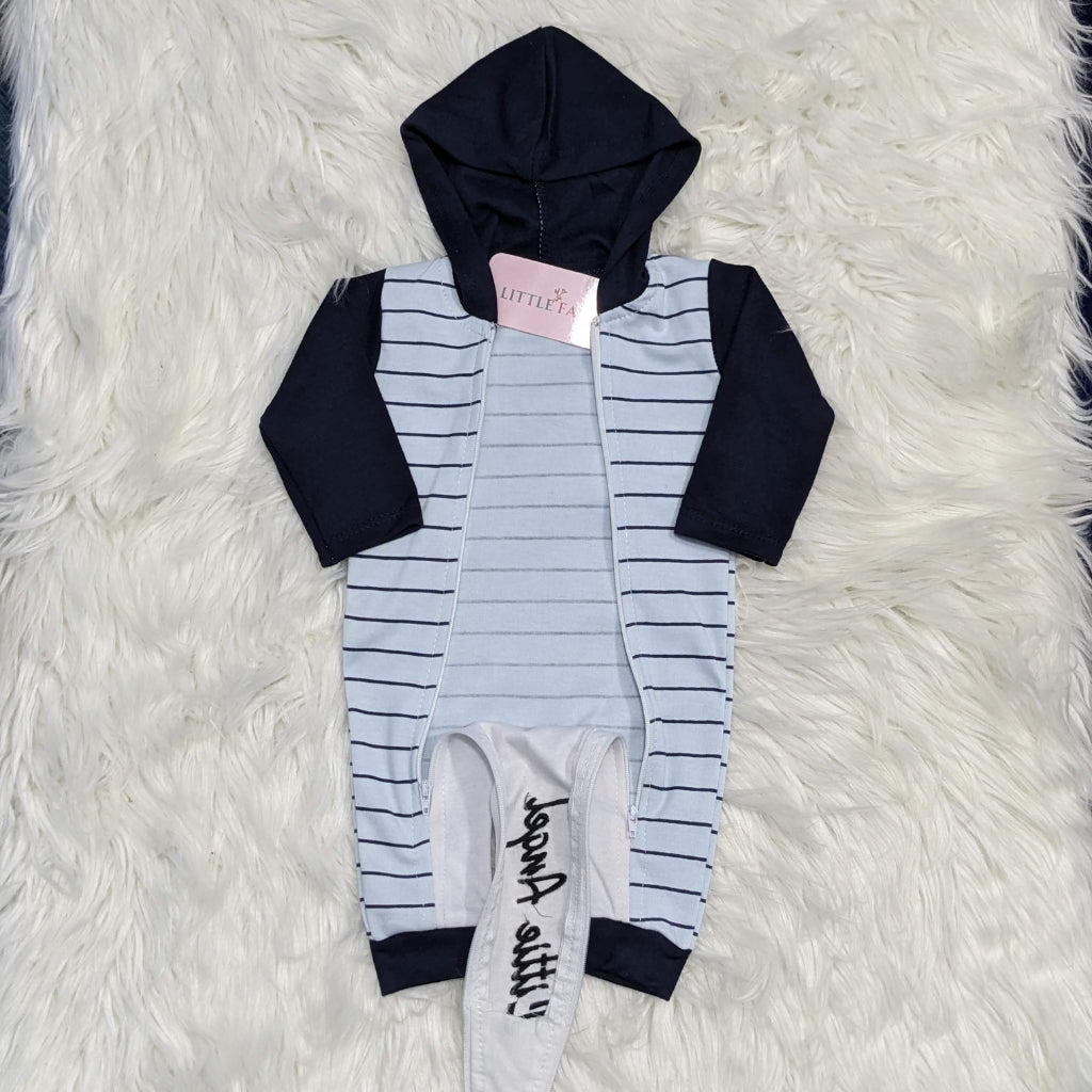 Premium Hooded Baby Romper | Pack of 3 (Set 2)