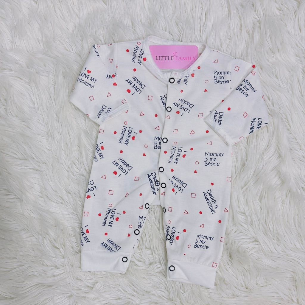Pack of 3 Premium Baby Rompers – Gentle & Breathable