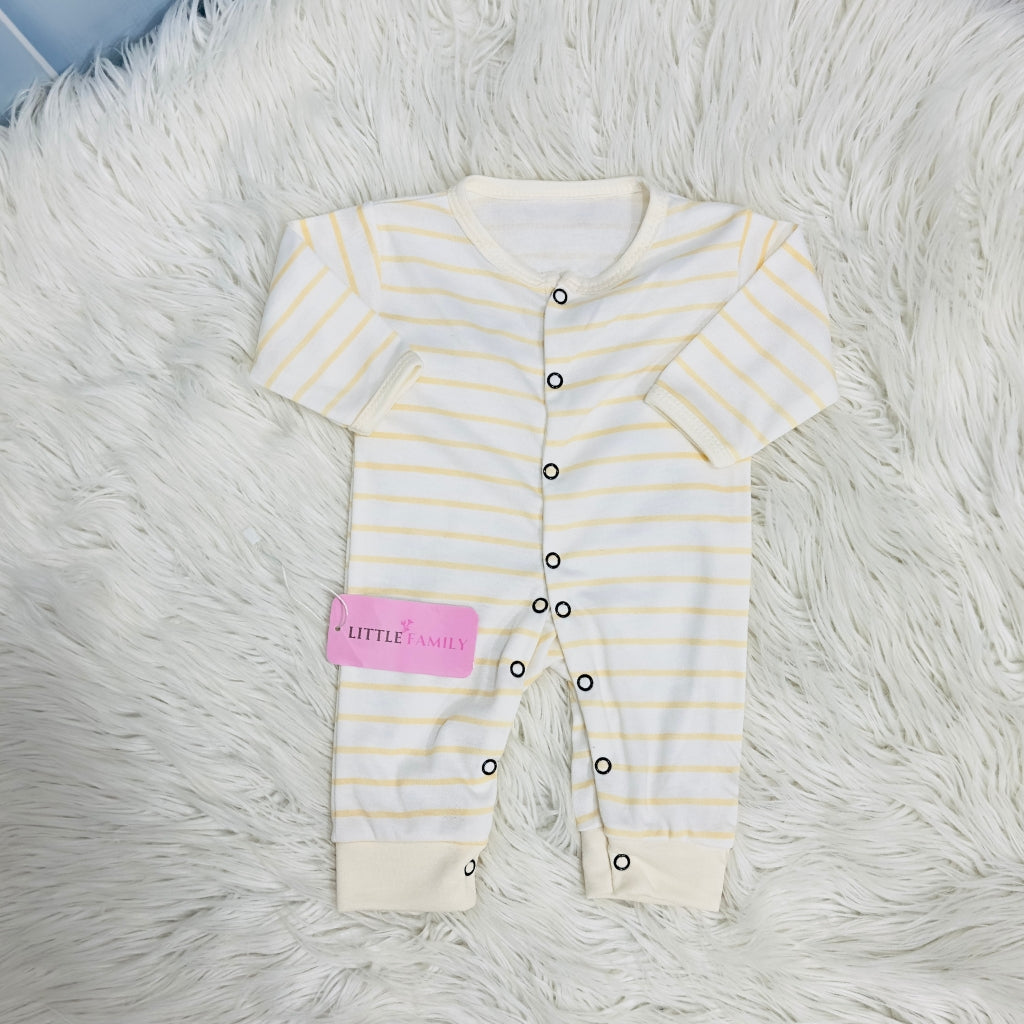 Pack of 3 Premium Baby Rompers – Gentle & Breathable