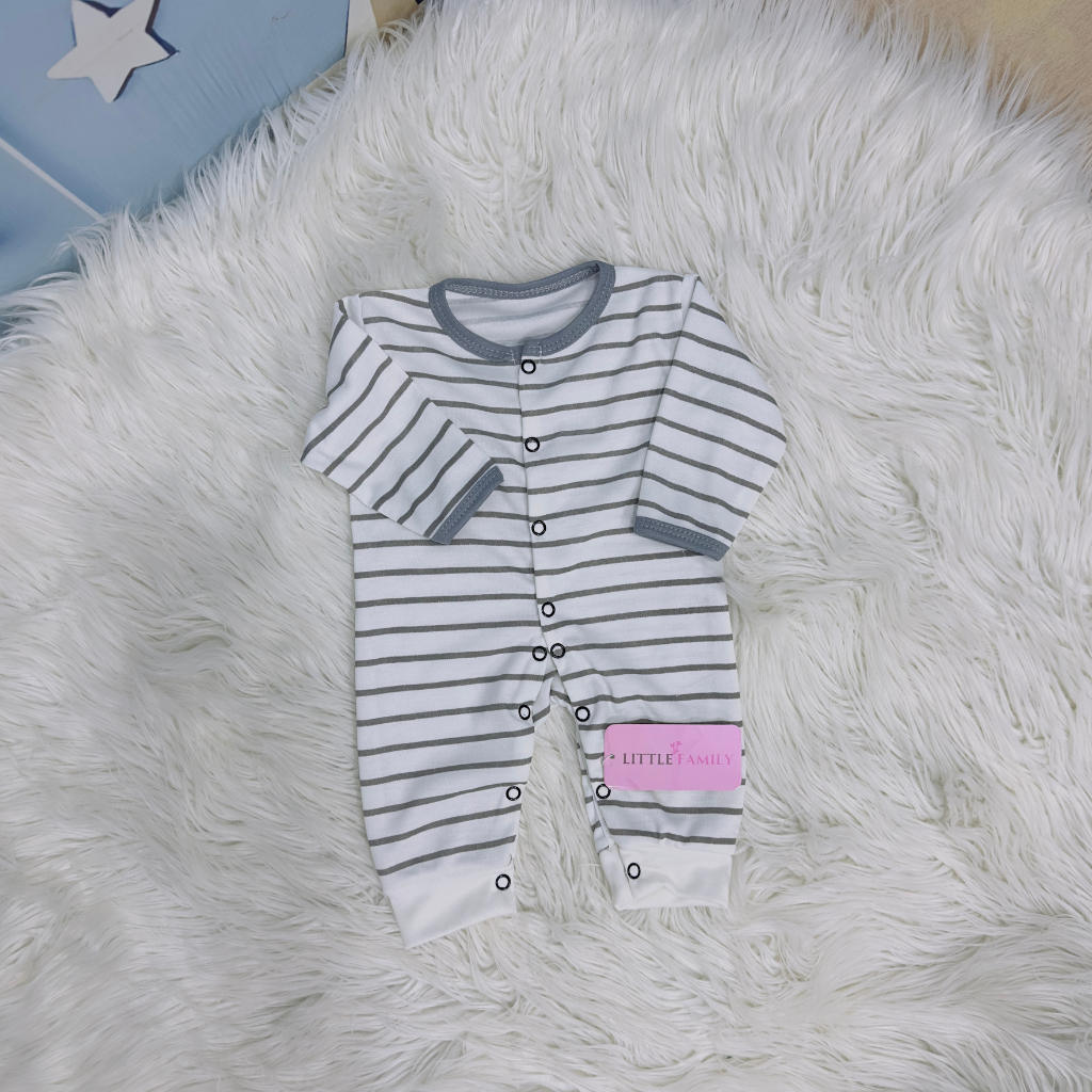 Pack of 3 Premium Baby Rompers – Gentle & Breathable