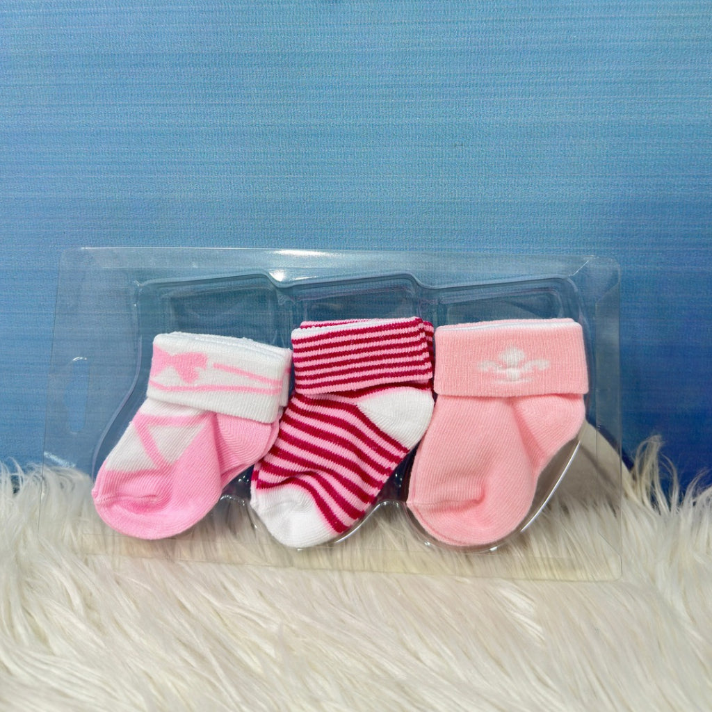 Premium Baby Socks Set (3-Pair Pack)