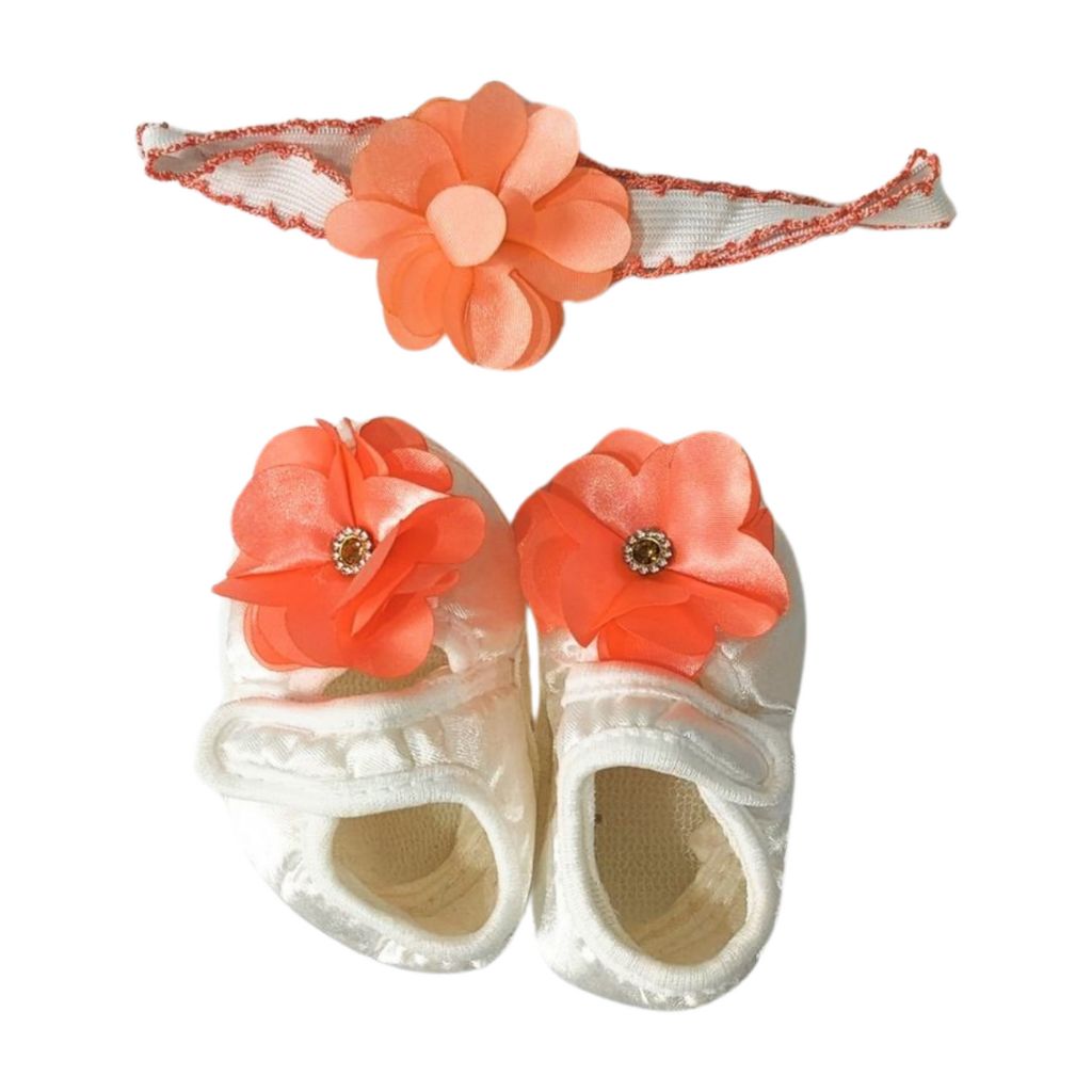 F-1435 Premium Baby Frock Set – Elegant 5-Piece Outfit