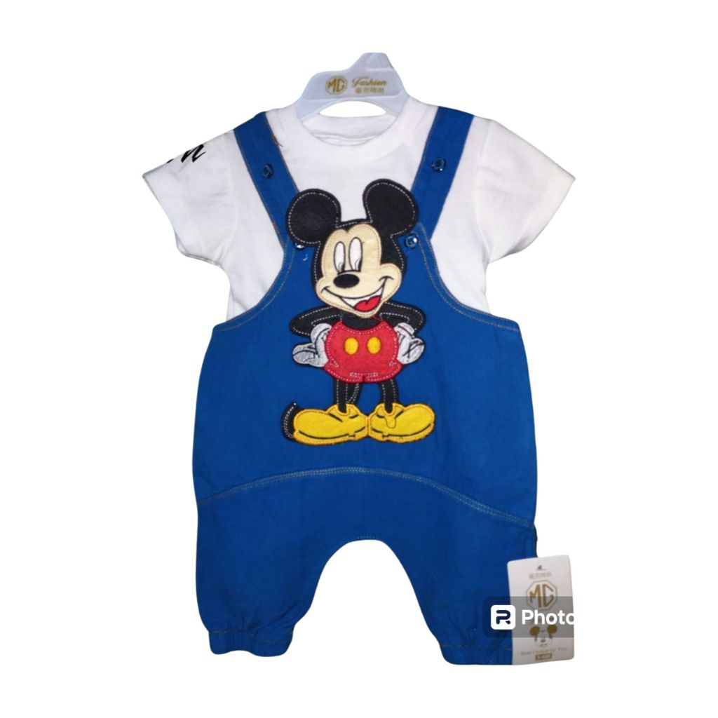 MG-850 Mickey Mouse Baby Romper Set – 2-Piece Outfit