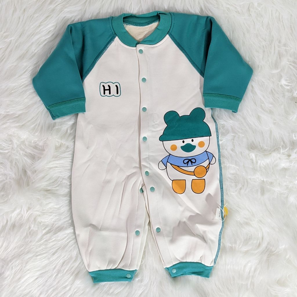 Bear’s Winter Wonderland Fleece Romper