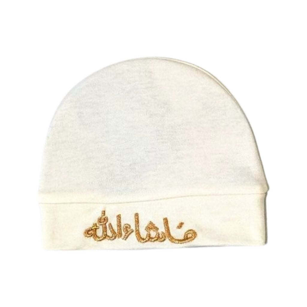 “Masha Allah” Embroidered Baby Cap