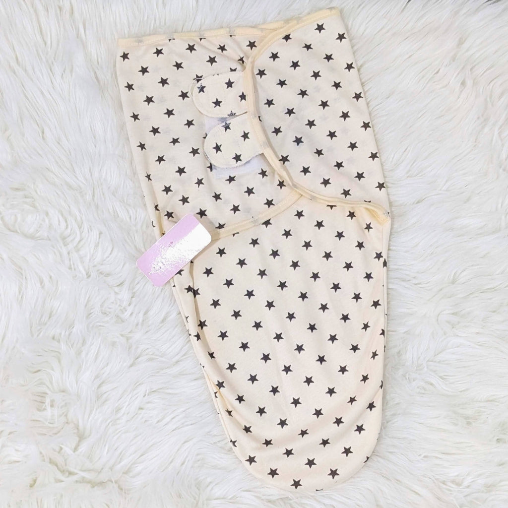 Twinkle Star Newborn Swaddle Wrap – Yellow