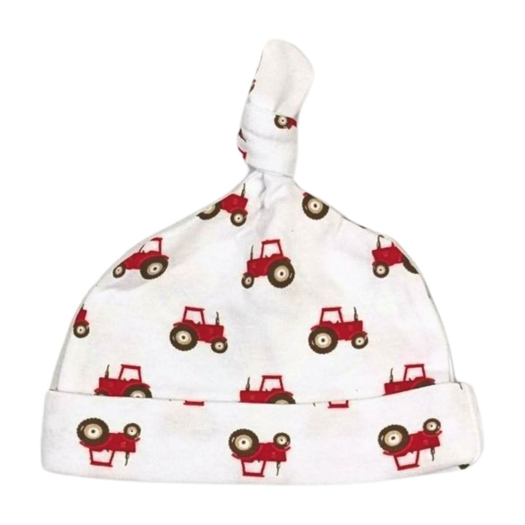 Hudson Baby 3-Pack Knot Top Hats – Soft Cotton for Newborns