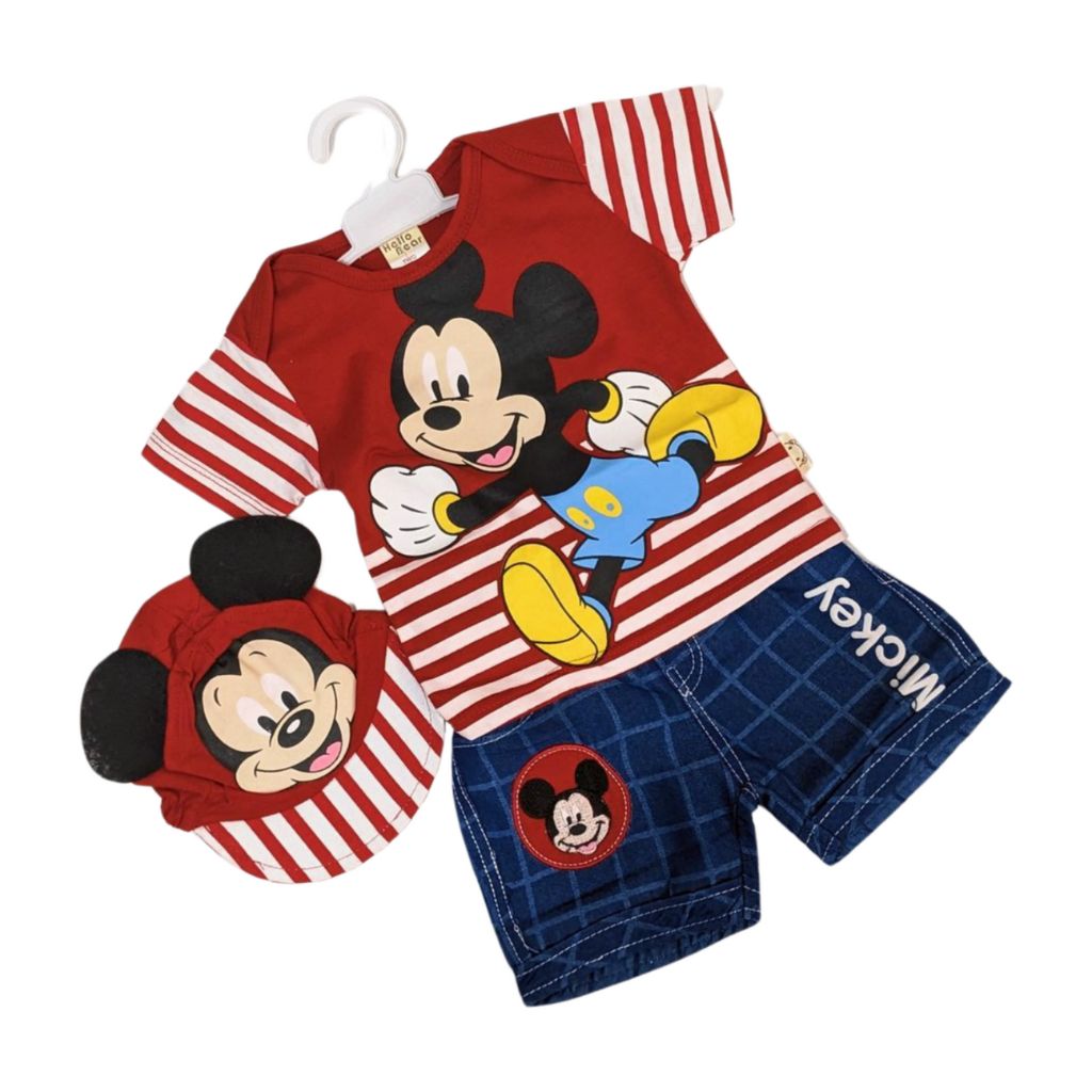 T-850 Baby Summer Outfit – Shirt & Shorts Set