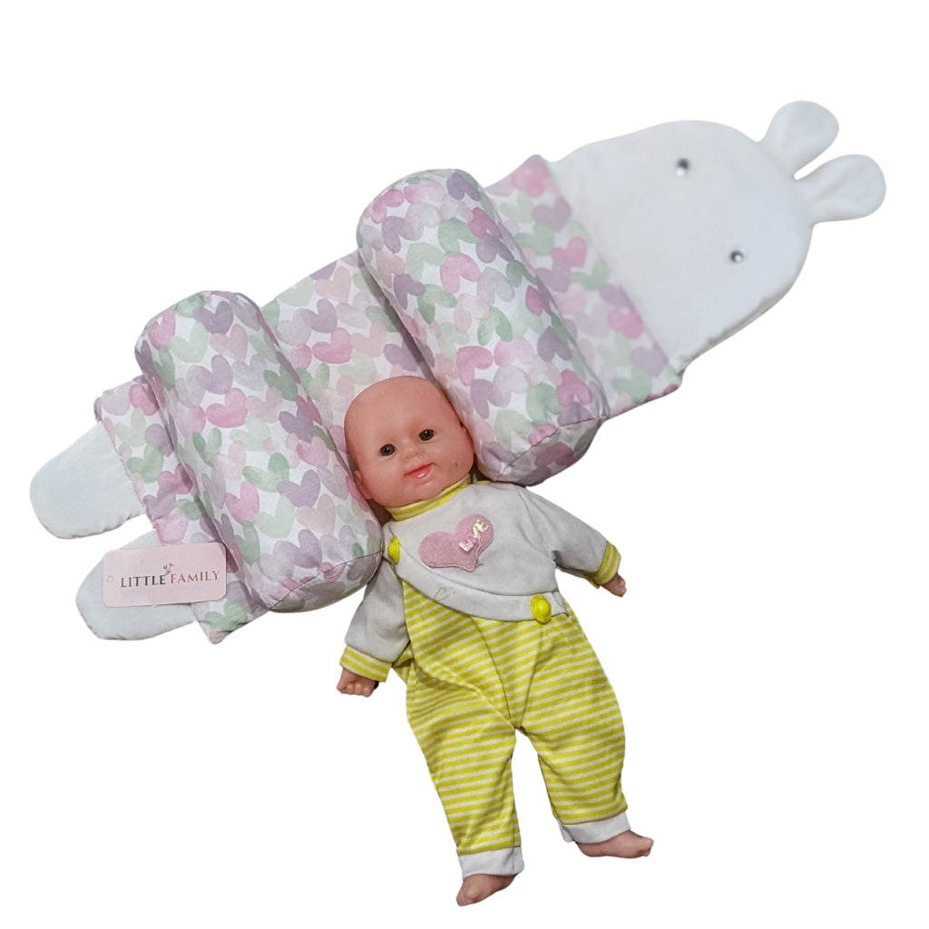 Multi-Heart Baby Head Shaping Pillow – Ergonomic Support