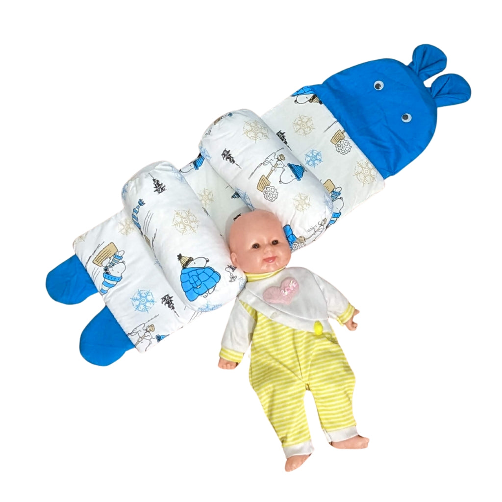 SnowFlake Baby Head Shaping Pillow – Ergonomic Support