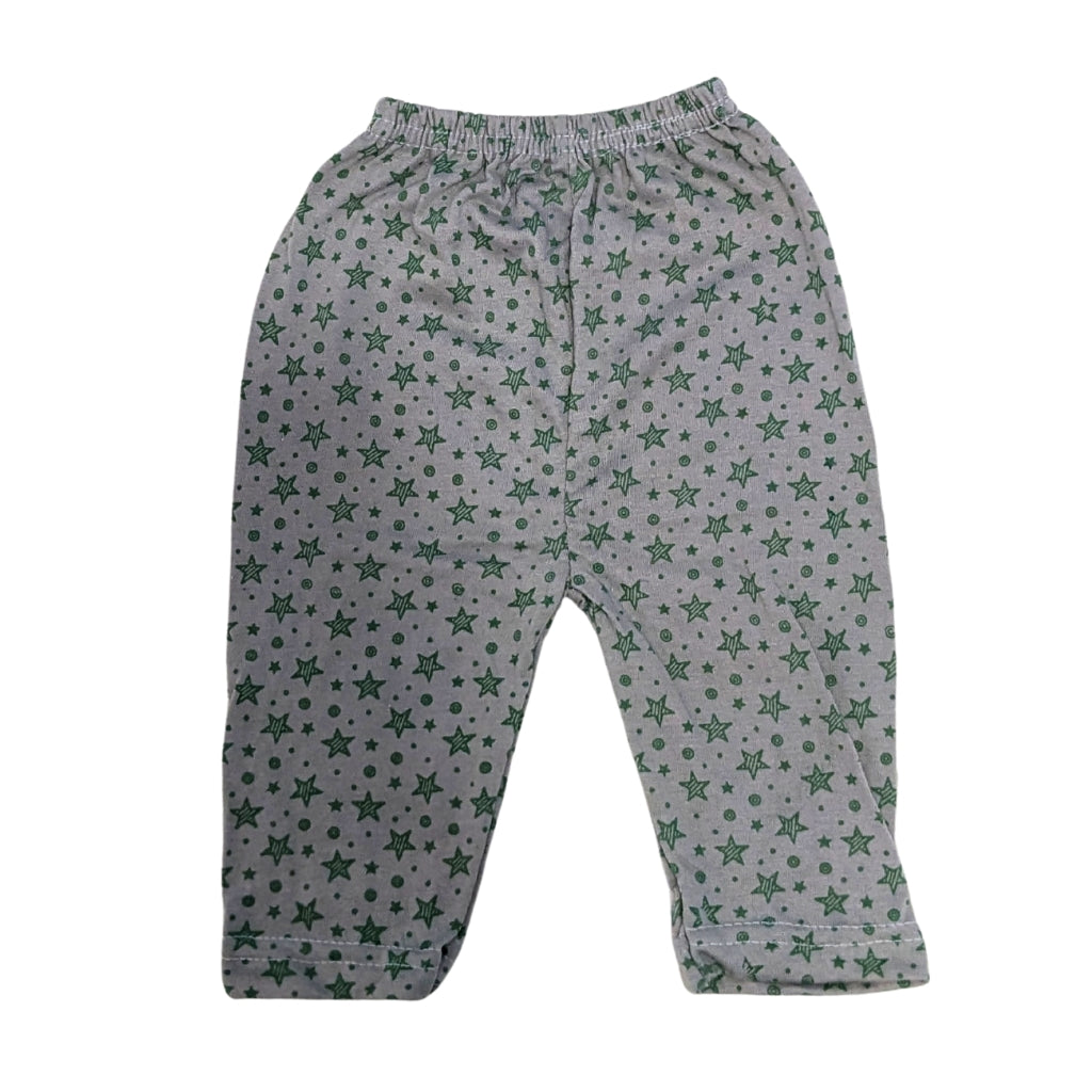 Tiny Star Grey Cotton Baby Pajama
