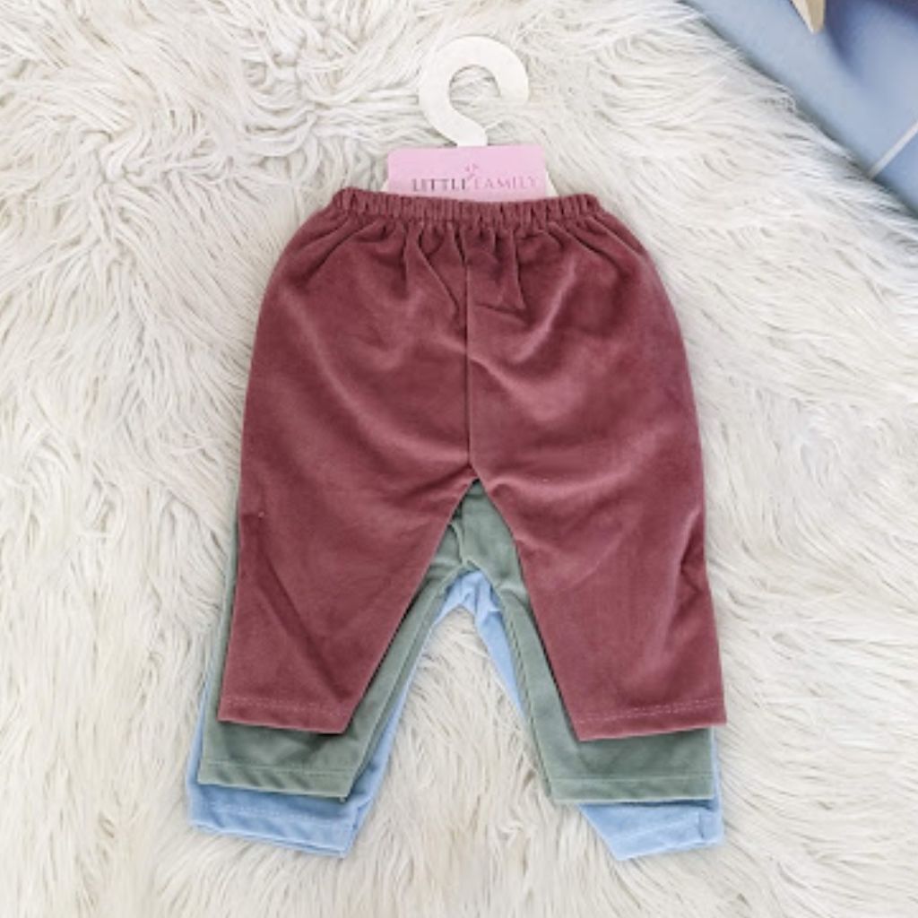 Pack of 3 Velvet Trousers