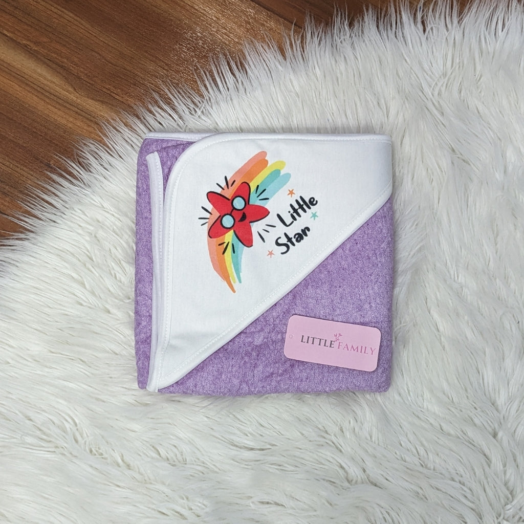 Premium Baby Bath Towel with Hood | “Little Star”