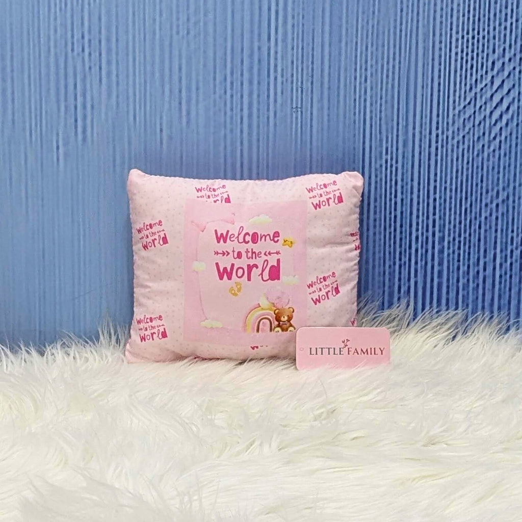 "Welcome to the World" Baby 8 PC'S Bedding Set - (Pink) | Large