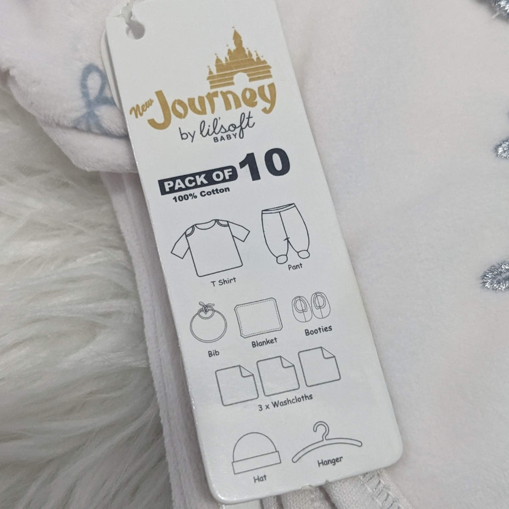 Prince 10-Piece Fleece Newborn Starter Set - Golden