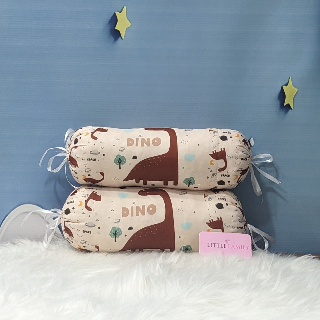 Dino Theme Baby 8 PC'S Bedding Set - (Brown) | Large