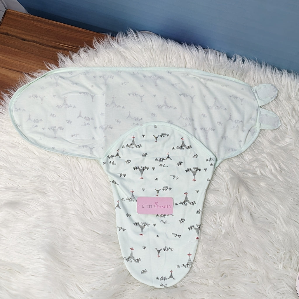 "Paris" Theme Baby Swaddle