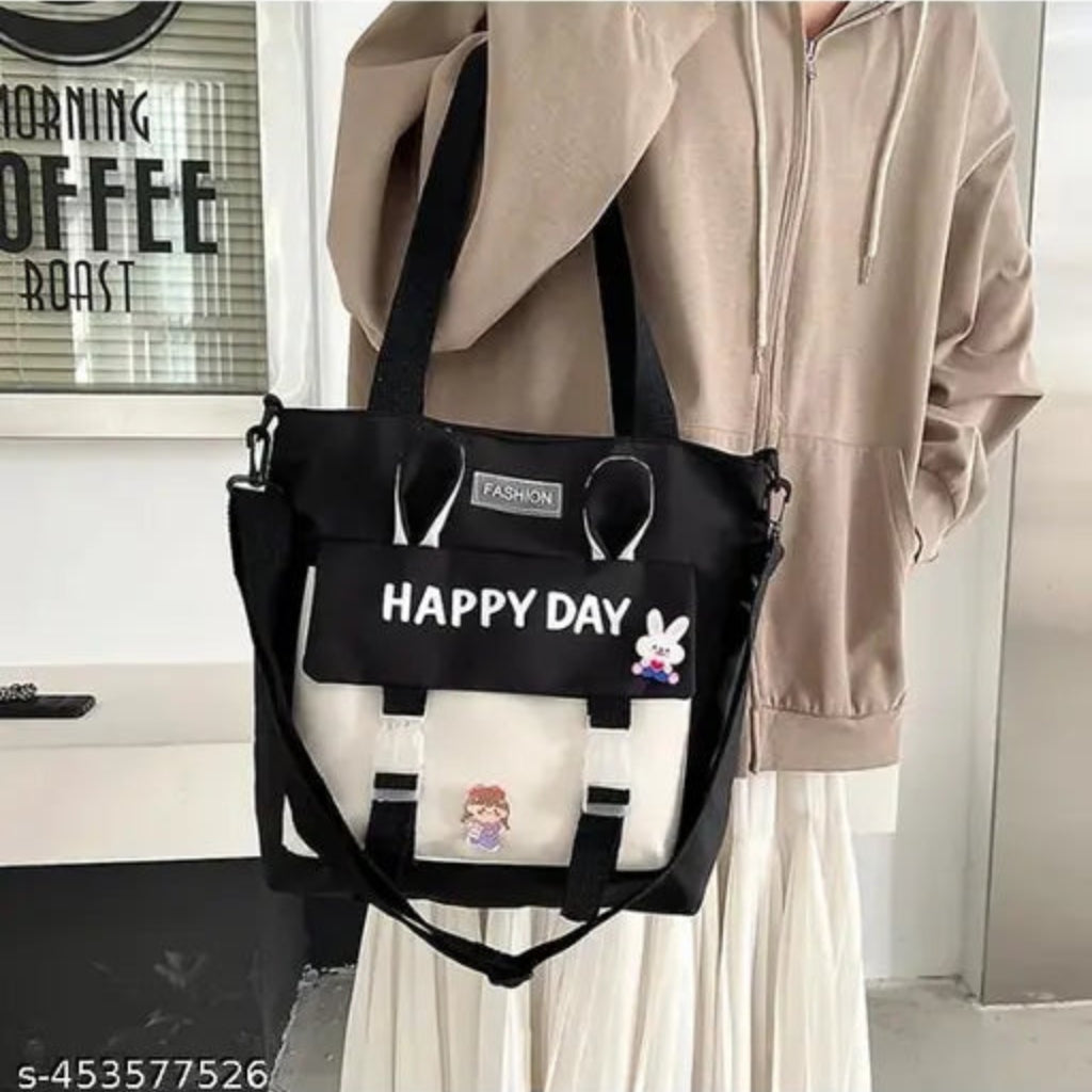 Happy Day Multi-Purpose Baby Diaper & Mom Shoulder Bag