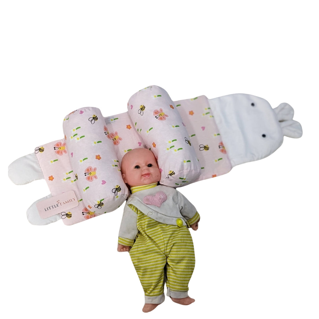 Butterfly Meadow Baby Head Shaping Pillow – Ergonomic Support