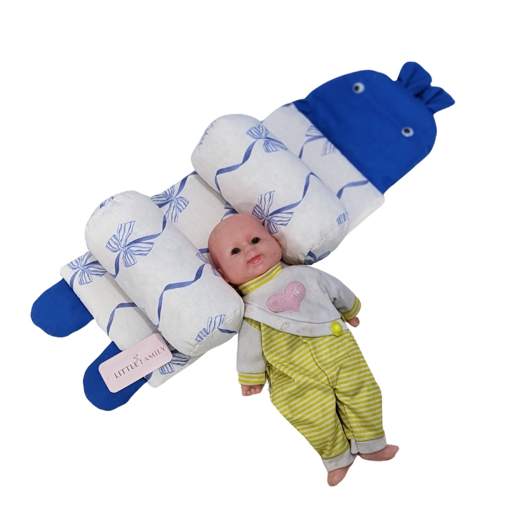 Blue Ribbon Baby Head Shaping Pillow – Ergonomic Support