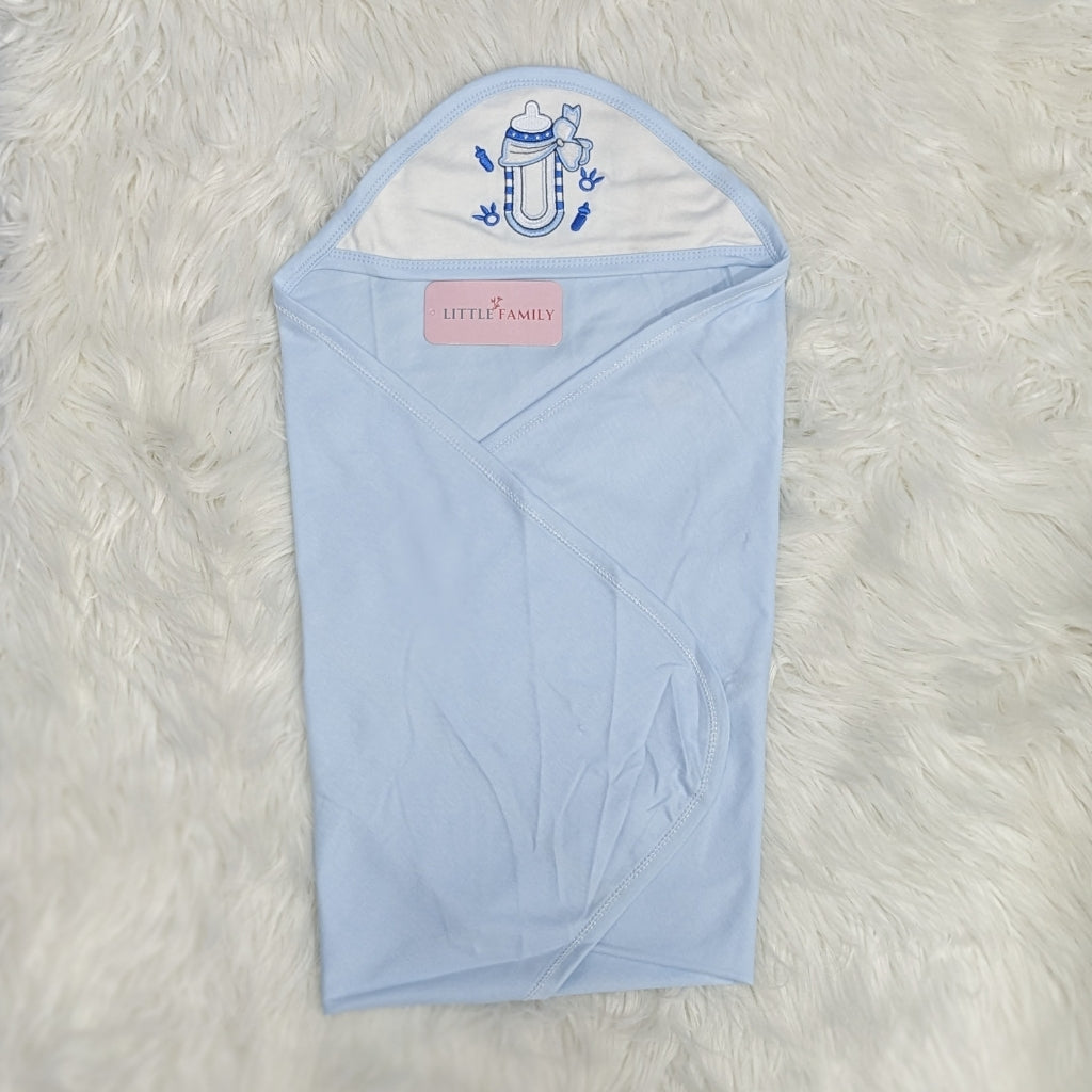 Premium Newborn Baby 10-Piece Gift Set - Sky Blue