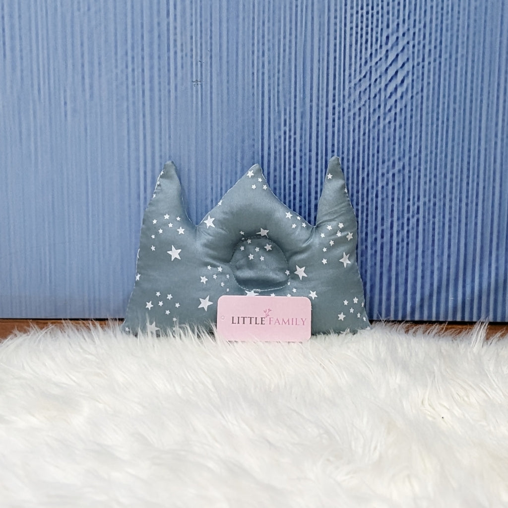 Starry Dreams Baby Bedding Set - 8 Pieces (Blue Gray) | Large