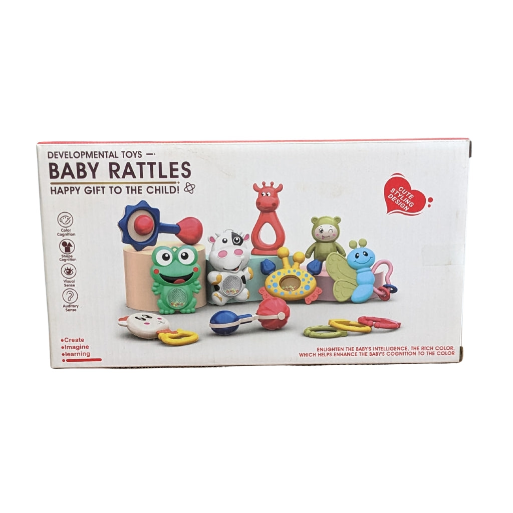 Premium Baby Rattle Toys Set - (4-Piece)