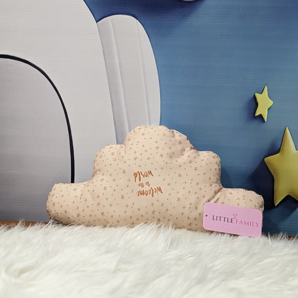 "Welcome to the World" Theme Baby Bedding Set - 9 Pieces | Brown