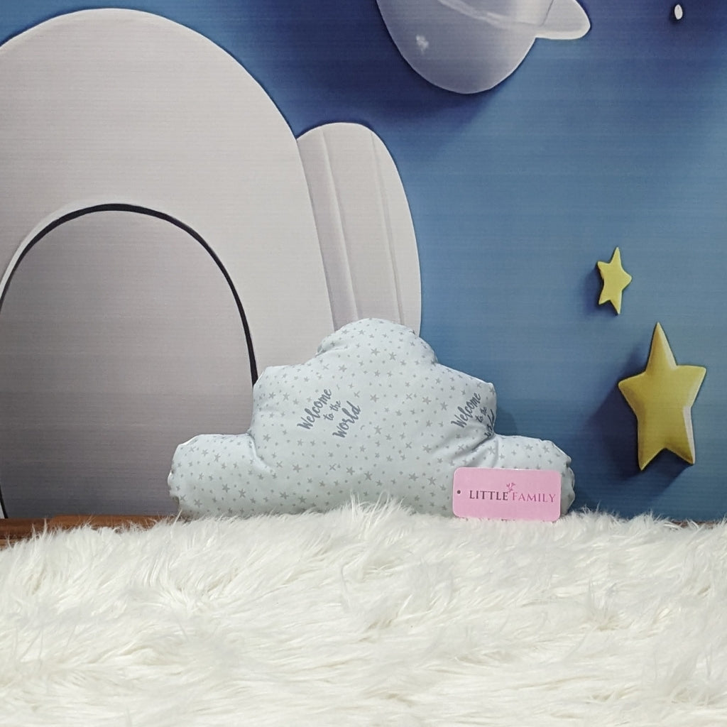 "Welcome to the World" Theme Baby Bedding Set - 9 Pieces | Grey