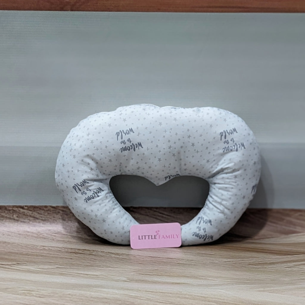 Premium 11-Piece Baby Bedding Set | "Welcome to the World" - (Soft Grey)