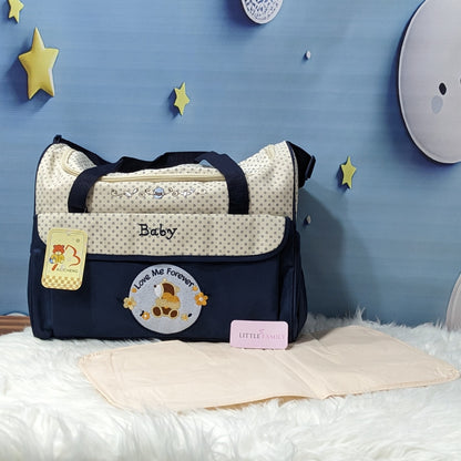 Premium Baby Diaper Bag with Changing Mat