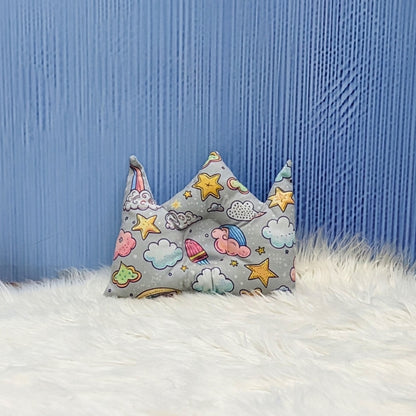 Premium Velvet Cloudy Dreams Bedding Set - 8 Pieces (Light Grey) | Large