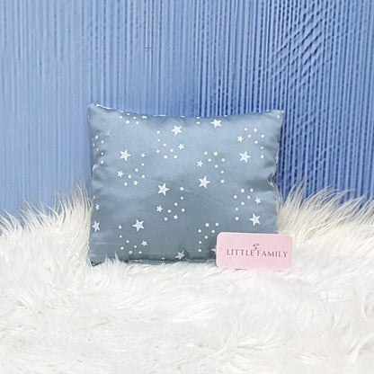 Starry Dreams Baby Bedding Set - 8 Pieces (Blue Gray) | Large