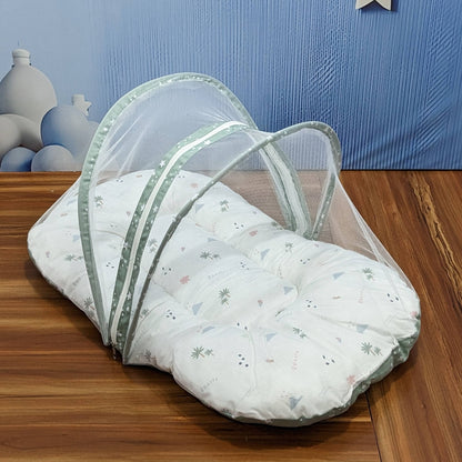 Starry Dreams Baby Bedding Set - 8 Pieces (Sage Green) | Large