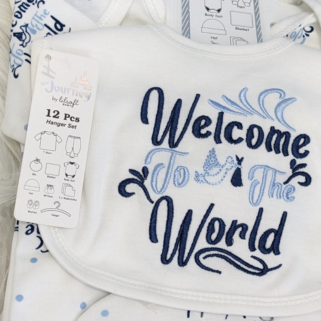 Welcome to the World – 12-Piece Newborn Starter Set