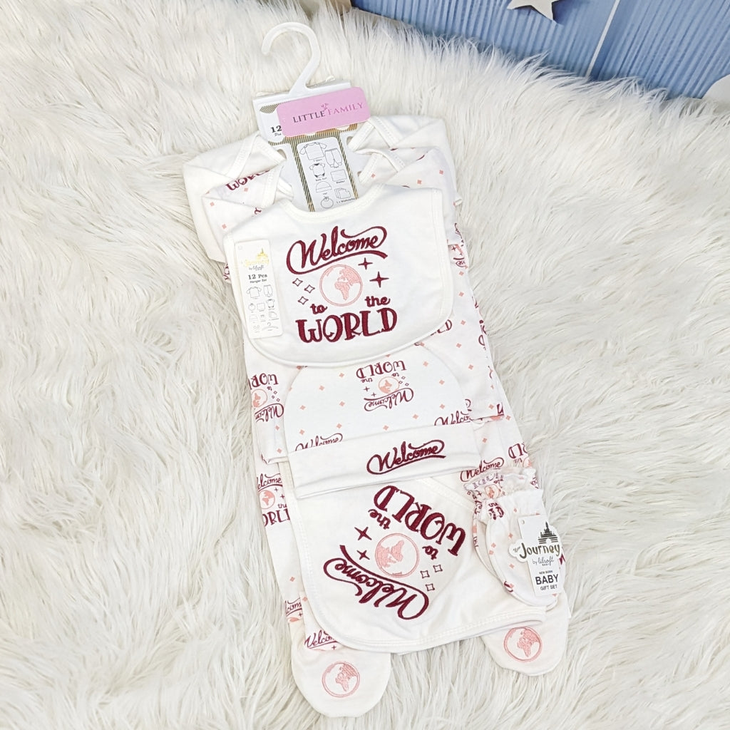 Welcome to the World – 12-Piece Newborn Starter Set