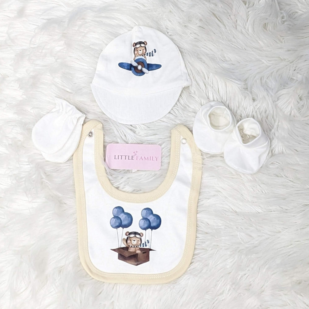 Premium Newborn Baby 10-Piece Gift Set | Baby Boy