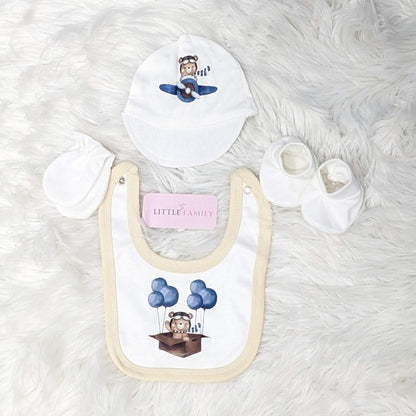 Premium Newborn Baby 10-Piece Gift Set | Baby Boy