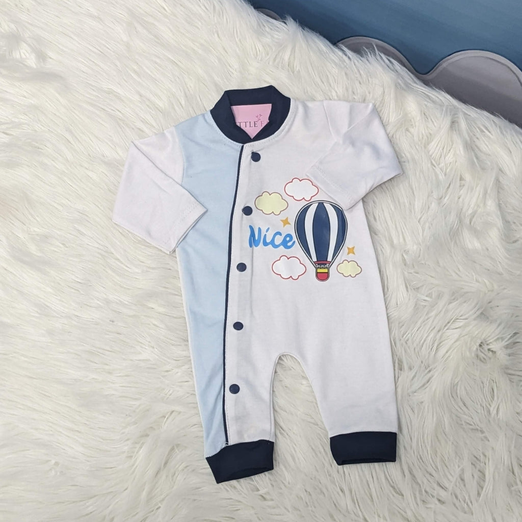 Premium Newborn Baby 10-Piece Gift Set - (Ballon) | Blue